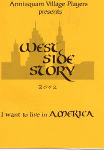 Annisquam Village Players perform West Side Story 2002